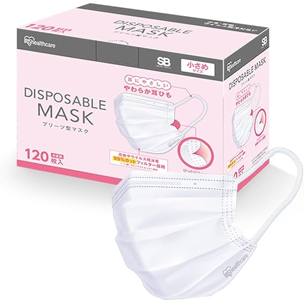 Amazon.co.jp: [by Amazon] 快適プレミアムマスク小さめ (約145mm×約